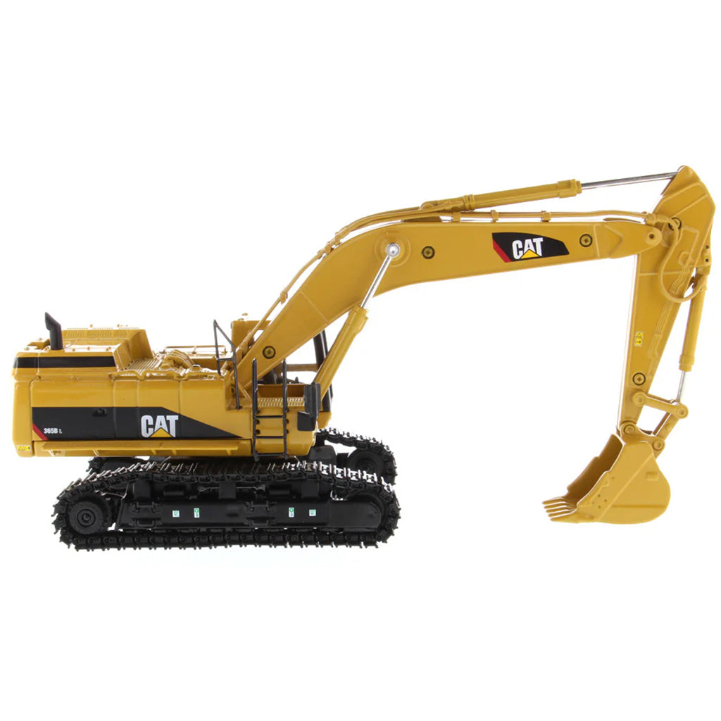 Model of a Caterpillar 365B L Series II Hydraulic Excavator on a White Background