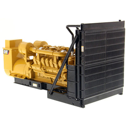Model of a Caterpillar 3516B Package Generator Set on a White Background