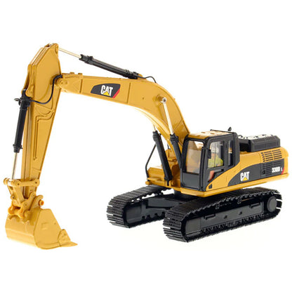 Model of a Caterpillar 330D L Hydraulic Excavator on a White Background