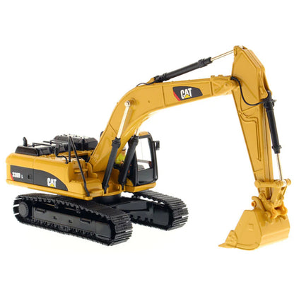 Model of a Caterpillar 330D L Hydraulic Excavator on a White Background