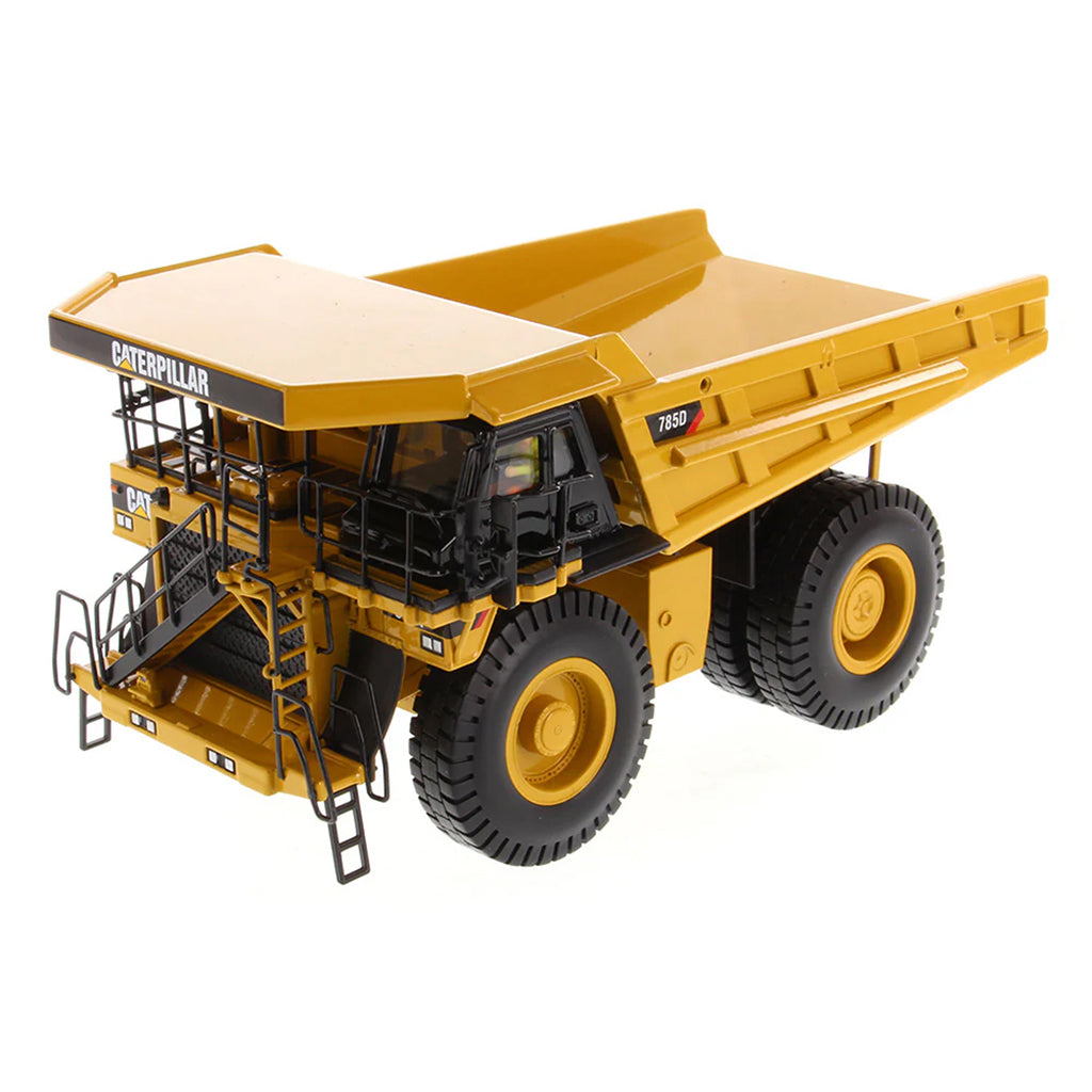 Model of a Caterpillar 785D Mining Dump Truck on a White Background