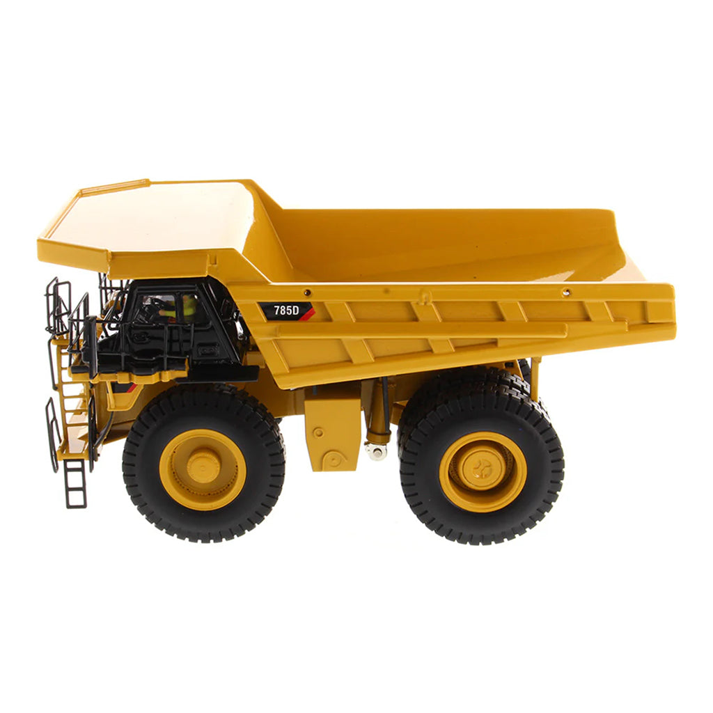 Model of a Caterpillar 785D Mining Dump Truck on a White Background