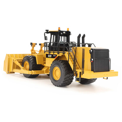 Model of a Caterpillar 854K Wheel Dozer on a White Background