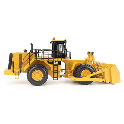 Model of a Caterpillar 854K Wheel Dozer on a White Background