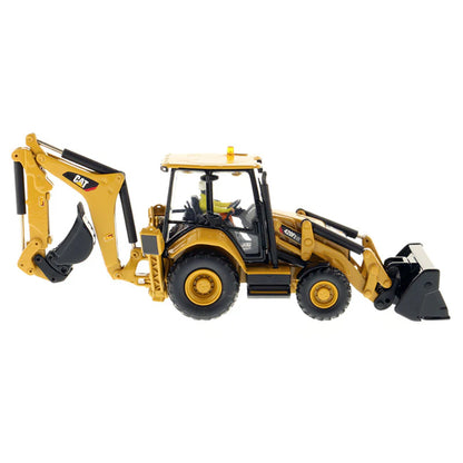 Model of a Caterpillar 420F2 IT Backhoe Loader on a White Background