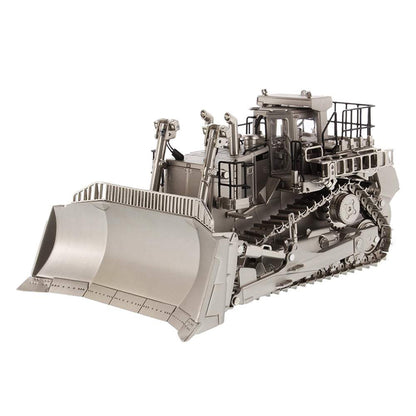 Caterpillar D11T Track-Type Dozer with Rear Ripper- Matte Silver Plated Finish