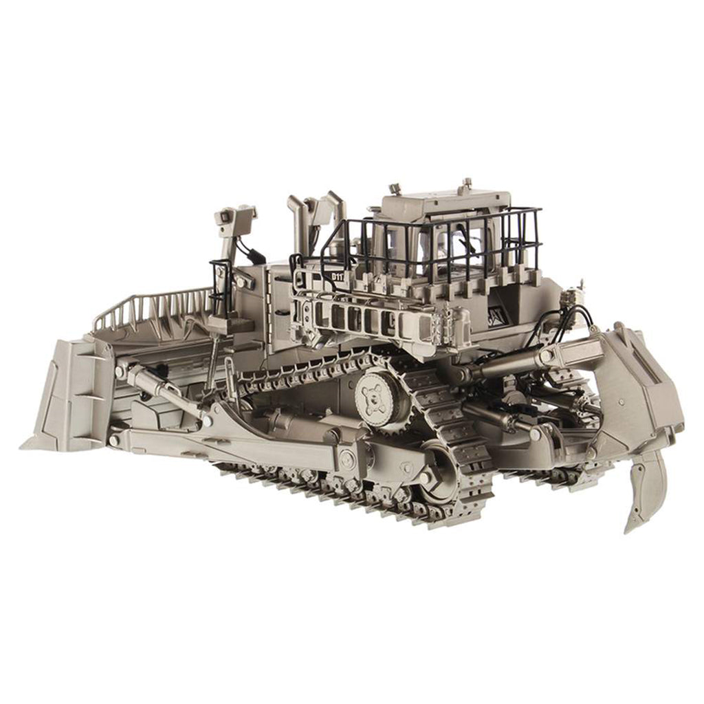 Caterpillar D11T Track-Type Dozer with Rear Ripper- Matte Silver Plated Finish