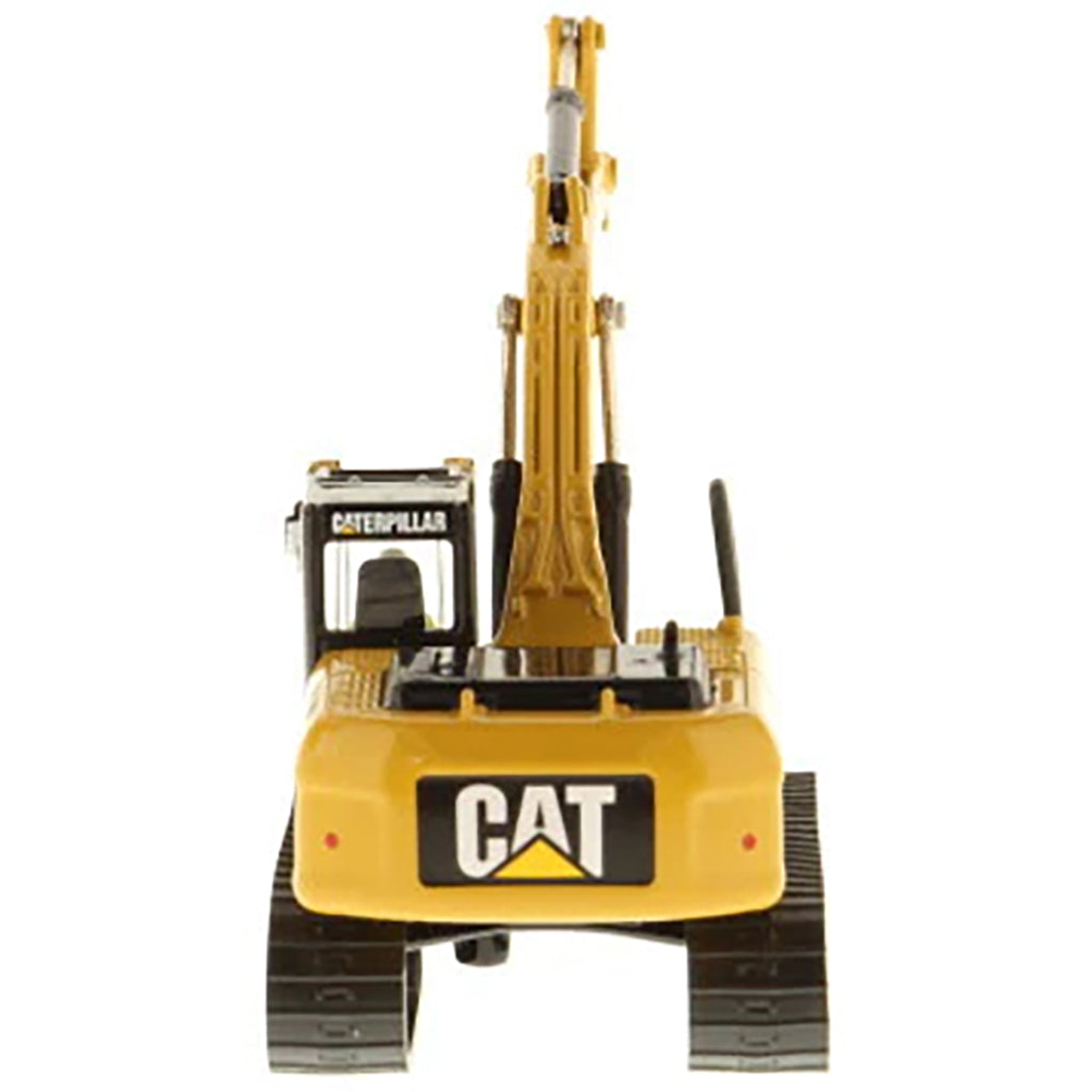 Model of a Caterpillar 320D L Hydraulic Excavator on a White Background