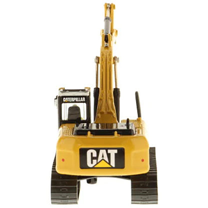 Model of a Caterpillar 320D L Hydraulic Excavator on a White Background