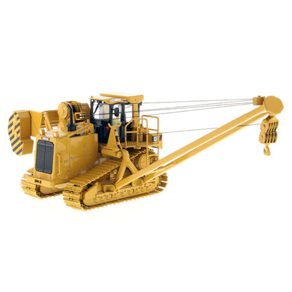 Model of a Caterpillar 587T Pipelayer on a White Background
