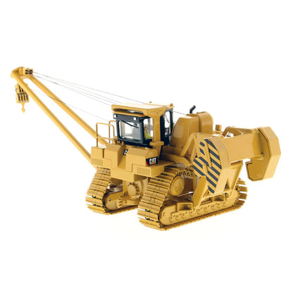 Model of a Caterpillar 587T Pipelayer on a White Background