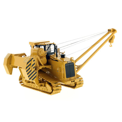 Model of a Caterpillar 587T Pipelayer on a White Background