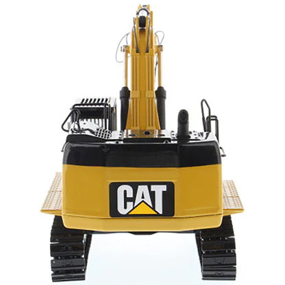 Model of a Caterpillar 374D L Hydraulic Excavator on a White Background