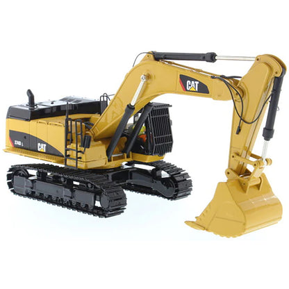 Model of a Caterpillar 374D L Hydraulic Excavator on a White Background