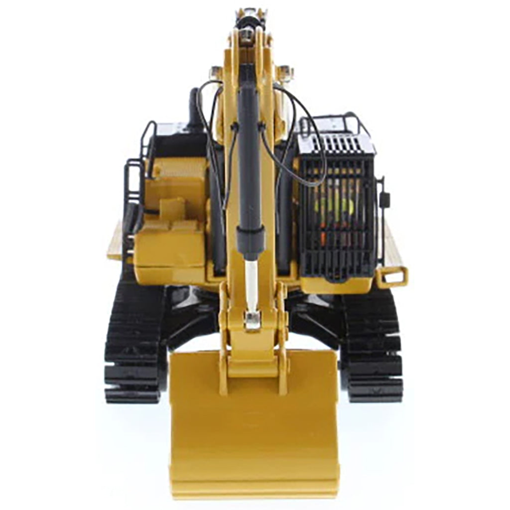 Model of a Caterpillar 374D L Hydraulic Excavator on a White Background