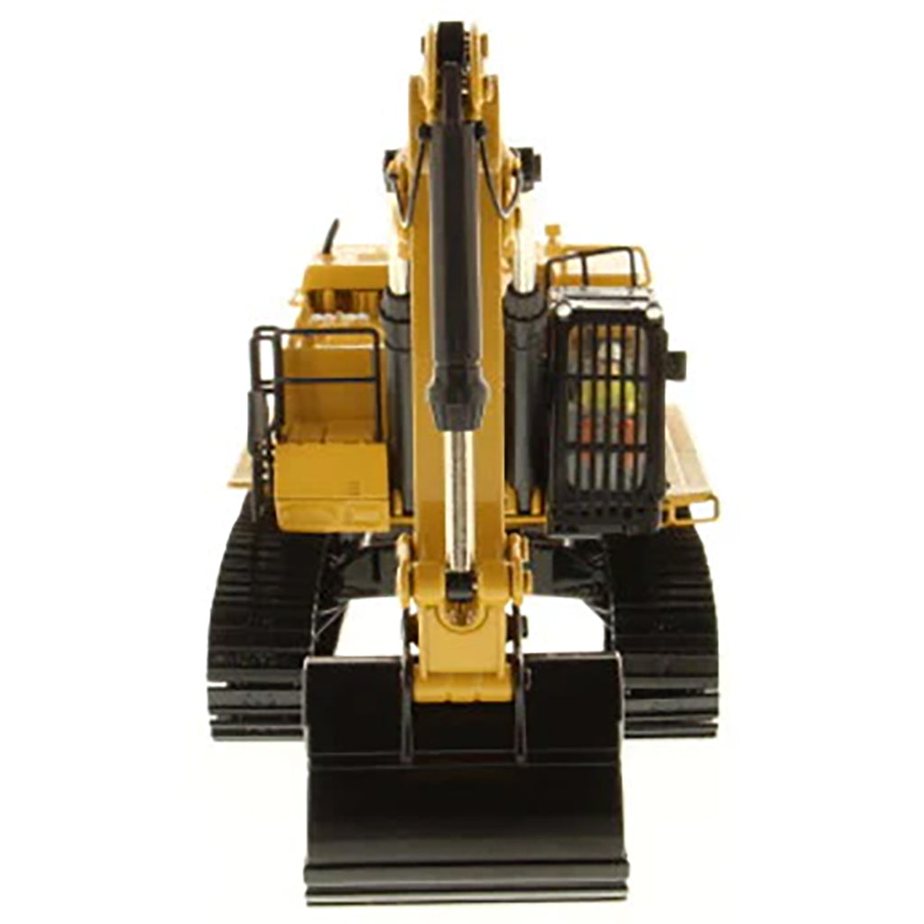 Model of a Caterpillar 390F L Hydraulic Excavator on a White Background