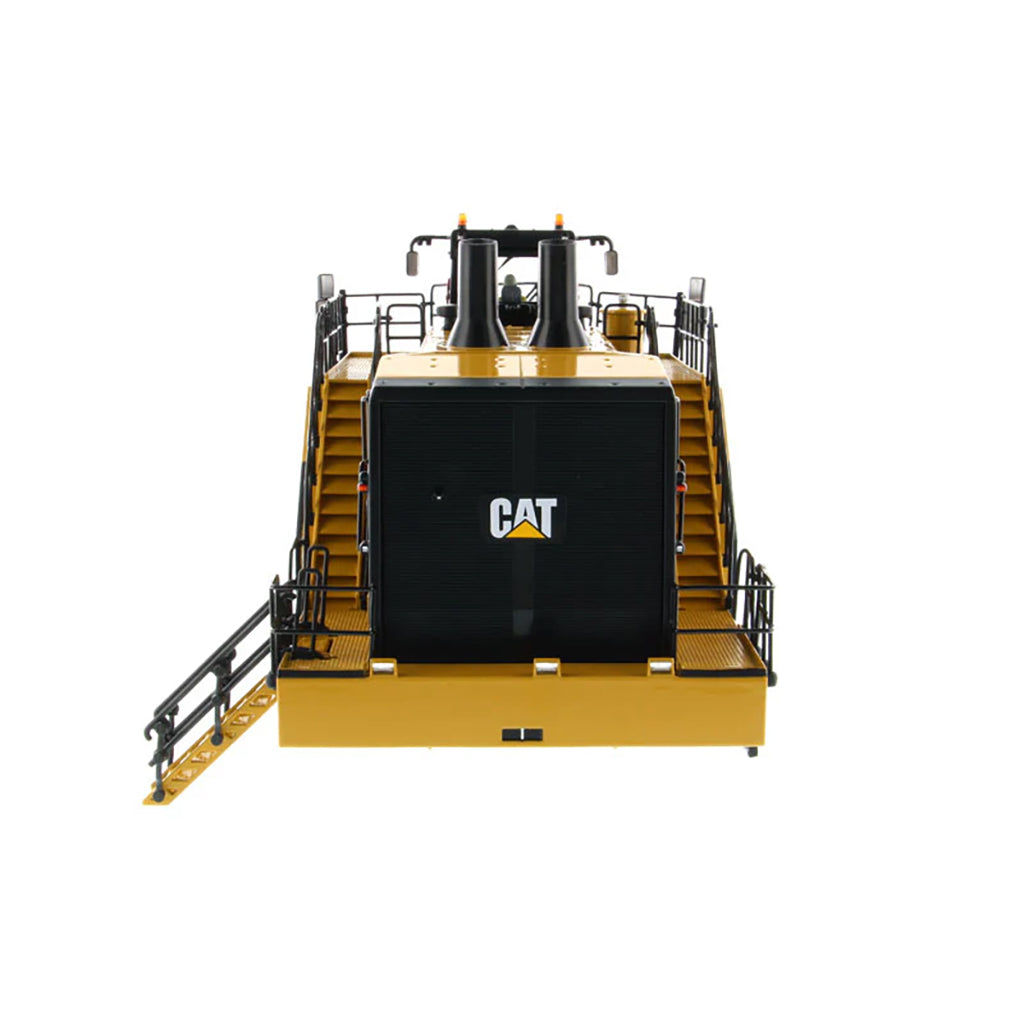Model of a Caterpillar 994K Wheel Loader - Rock Configuration on a White Background