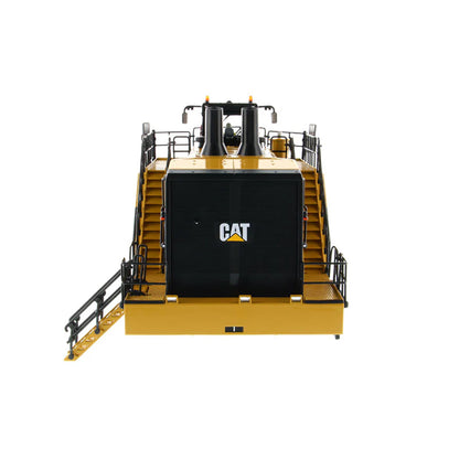 Model of a Caterpillar 994K Wheel Loader - Rock Configuration on a White Background
