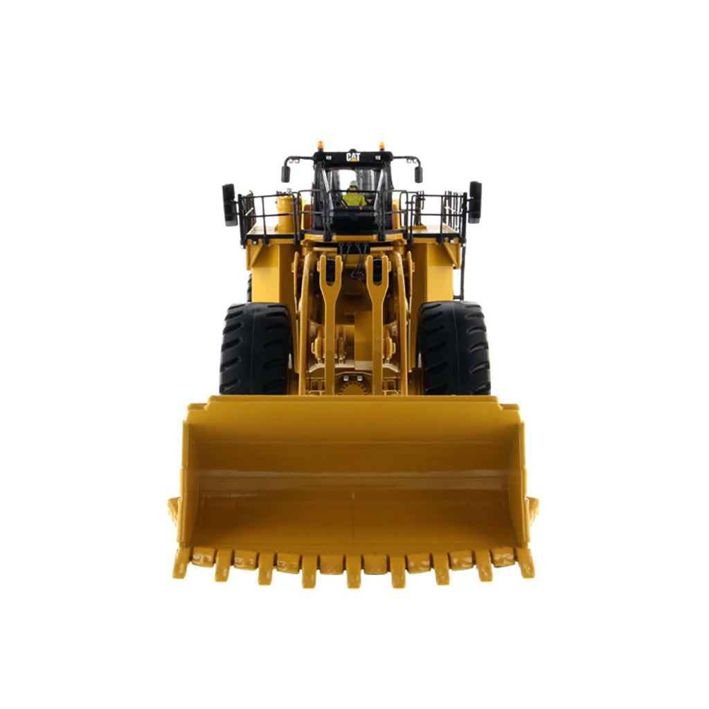 Model of a Caterpillar 994K Wheel Loader - Rock Configuration on a White Background