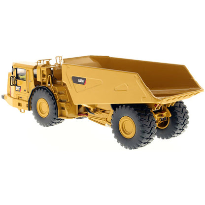 Model of a Caterpillar AD60 Underground Articulated Dump Truck on a White Background