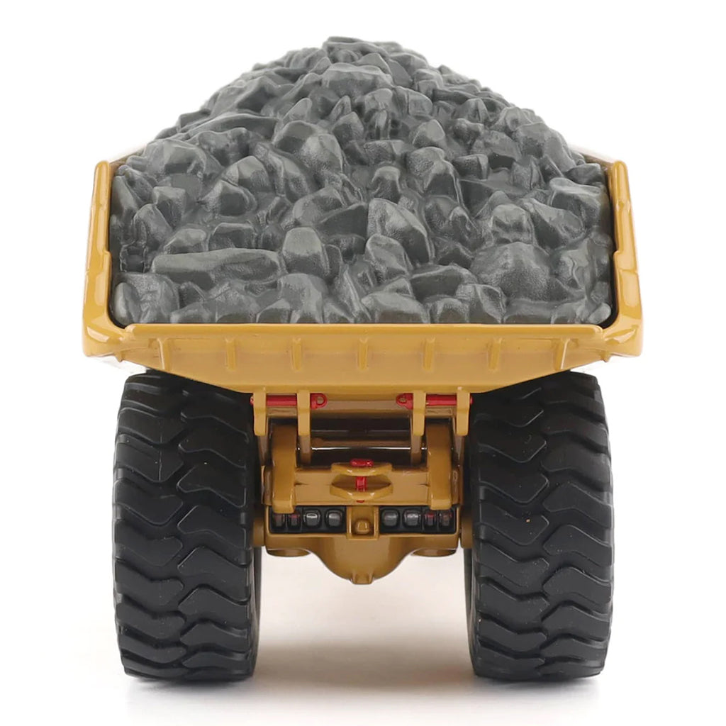 Model of a Caterpillar AD60 Underground Articulated Dump Truck on a White Background
