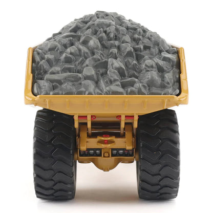Model of a Caterpillar AD60 Underground Articulated Dump Truck on a White Background