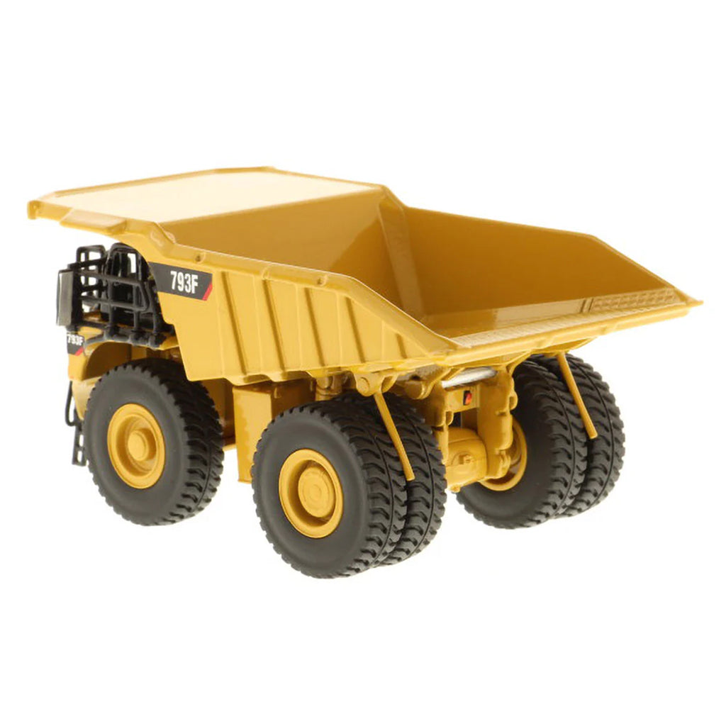 Model of a Caterpillar 793F Mining Dump Truck on a White Background