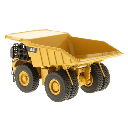 Model of a Caterpillar 793F Mining Dump Truck on a White Background