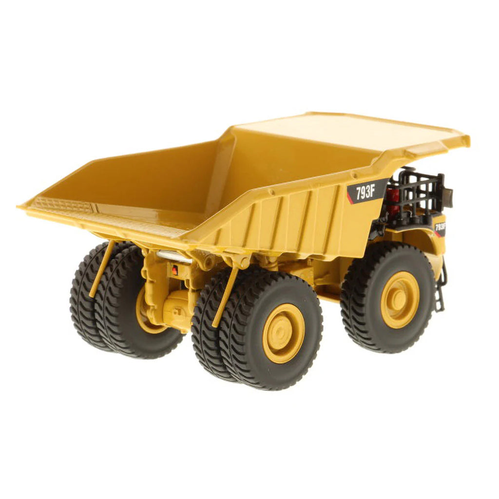 Model of a Caterpillar 793F Mining Dump Truck on a White Background