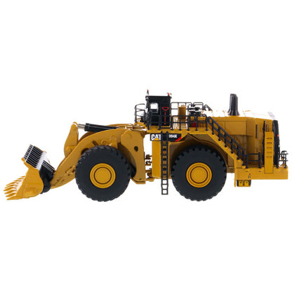 Model of a Caterpillar 994K Wheel Loader on a White Background