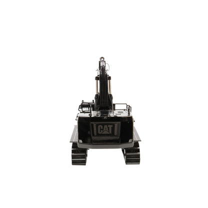A metallic dark gray CAT excavator model shown at a three-quarter angle on a clean white background.