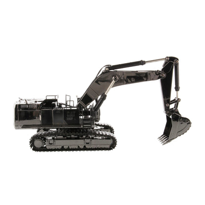 A metallic dark gray CAT excavator model shown at a three-quarter angle on a clean white background.