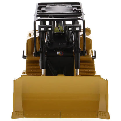 Model of a Caterpillar D6 XW SU Track Type Dozer on a White Background