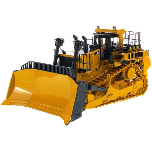 Model of a Caterpillar D11T Track-Type Dozer with Rear Ripper - JEL Design on a White Background