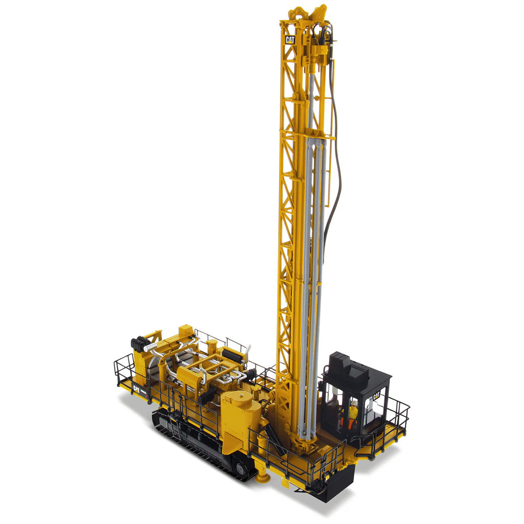 Model of a Caterpillar MD6250 Rotary Blasthole Drill Rig on a White Background