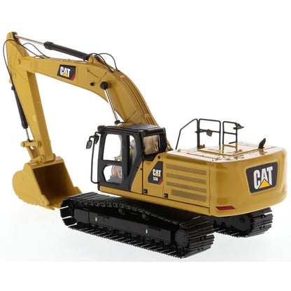 Model of a Next Generation Caterpillar 336 Hydraulic Excavator on a White Background