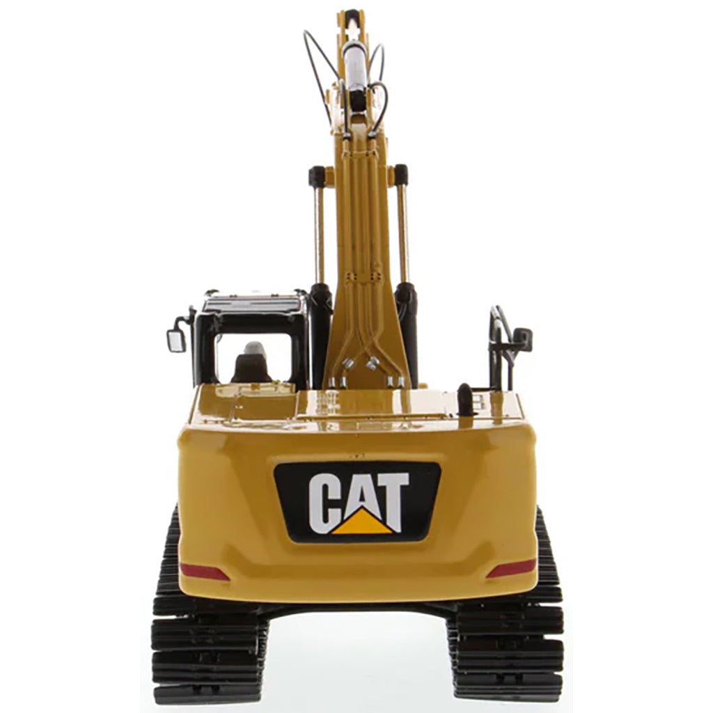 Model of a Next Generation Caterpillar 336 Hydraulic Excavator on a White Background