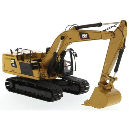Model of a Next Generation Caterpillar 336 Hydraulic Excavator on a White Background