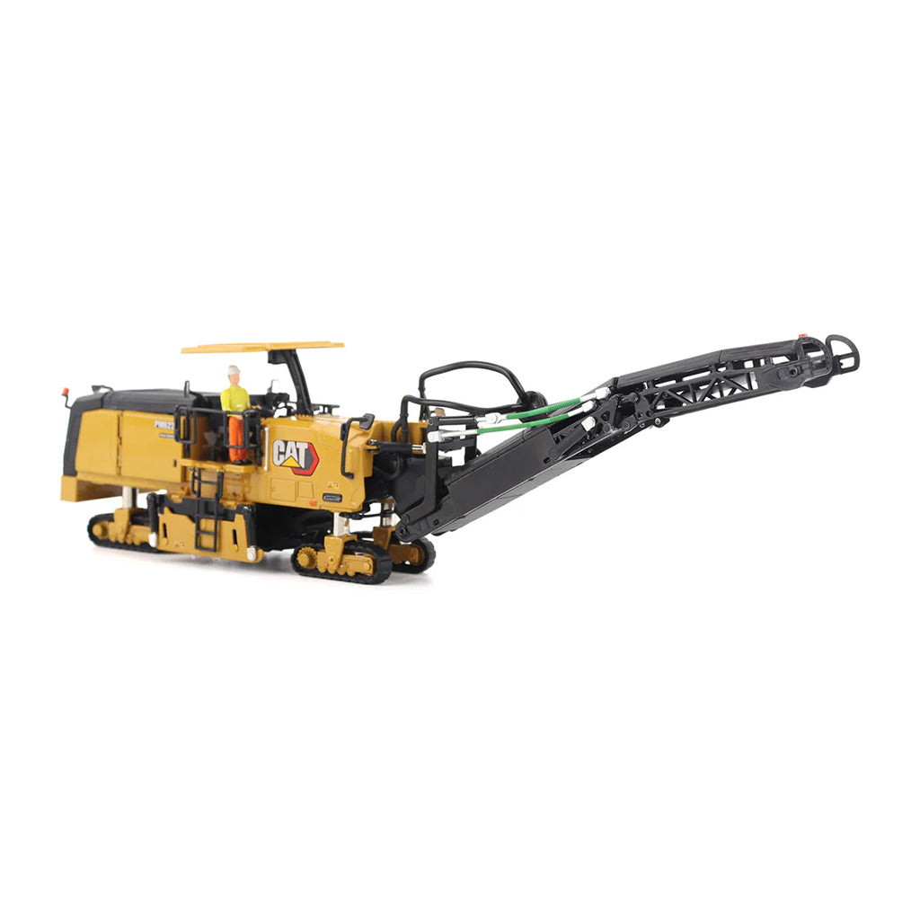 Model of a Caterpillar PM622 Cold Planer on a White Background