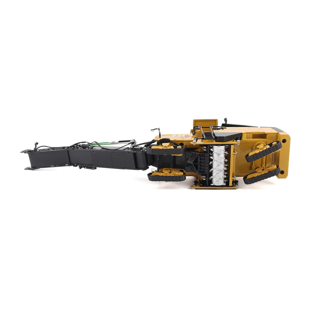 Model of a Caterpillar PM622 Cold Planer on a White Background