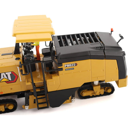Model of a Caterpillar PM622 Cold Planer on a White Background