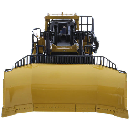 Model of a Caterpillar D11 Track-Type Dozer with Rear Ripper & 2 Blades - JEL Design on a White Background