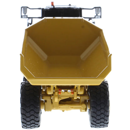 Model of a Caterpillar 745 Articulated Dump Truck on a White Background