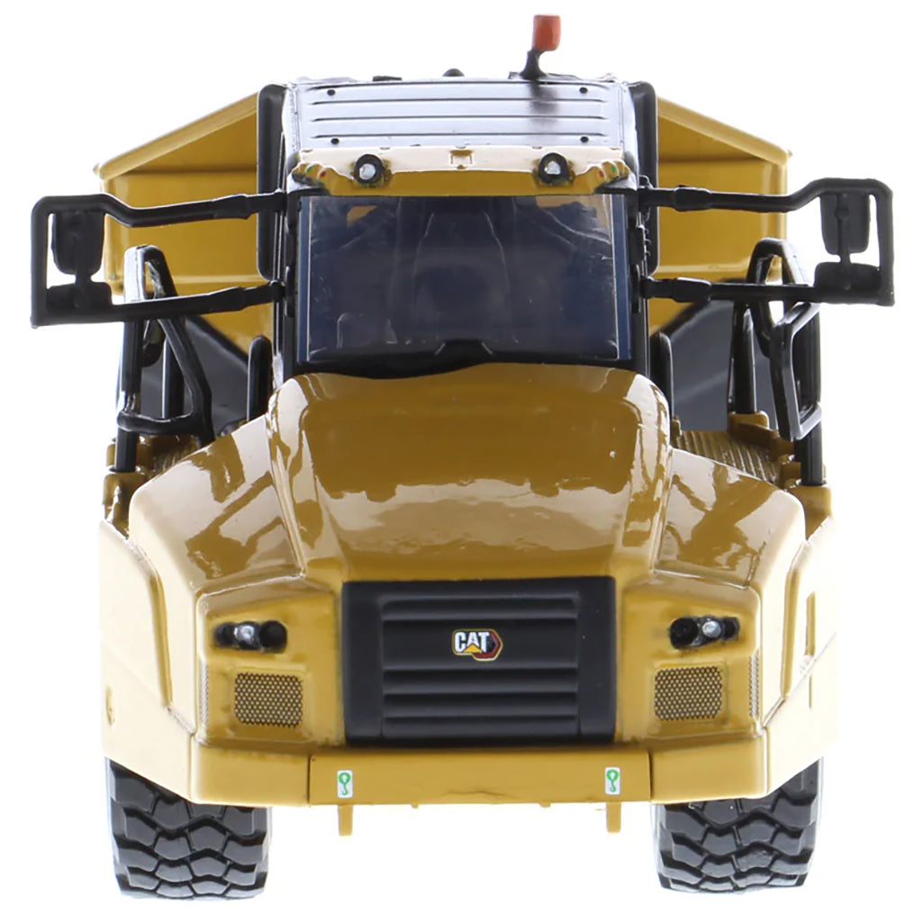 Model of a Caterpillar 745 Articulated Dump Truck on a White Background