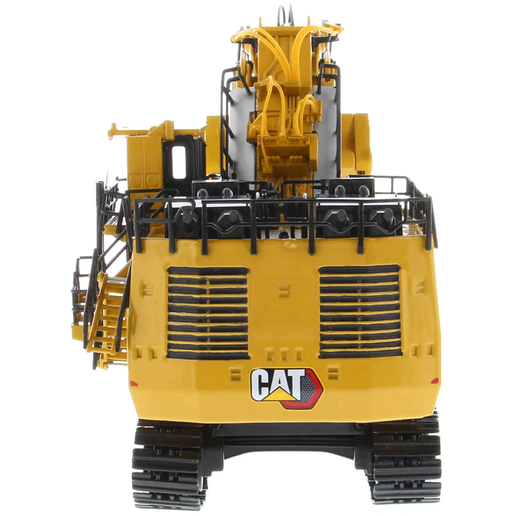 Model of a Caterpillar 6060F Front Shovel Mining Excavator on a White Background