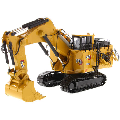 Model of a Caterpillar 6060 Mining Excavator on a White Background