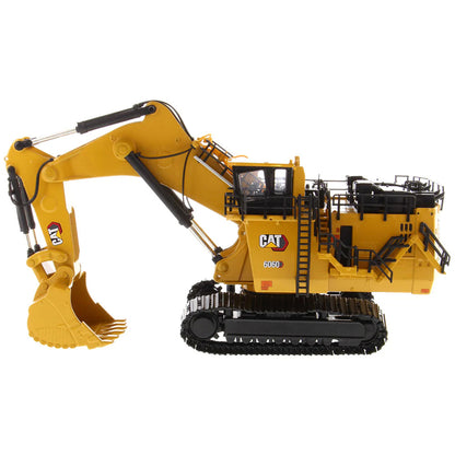 Model of a Caterpillar 6060 Mining Excavator on a White Background