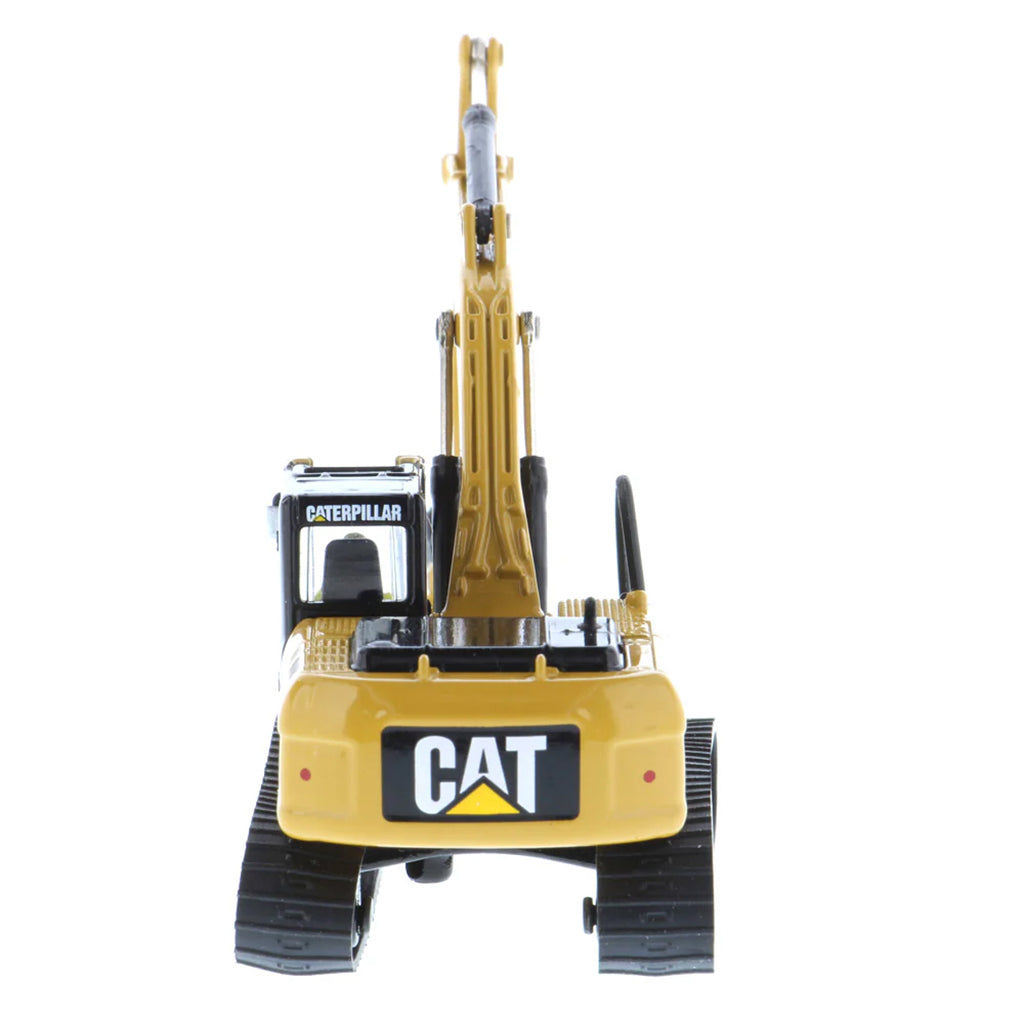 Model of a Caterpillar 320D L Hydraulic Excavator on a White Background