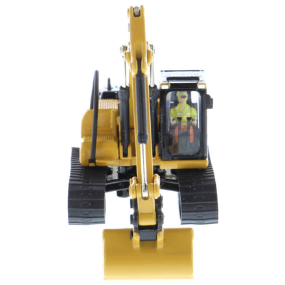 Model of a Caterpillar 320D L Hydraulic Excavator on a White Background