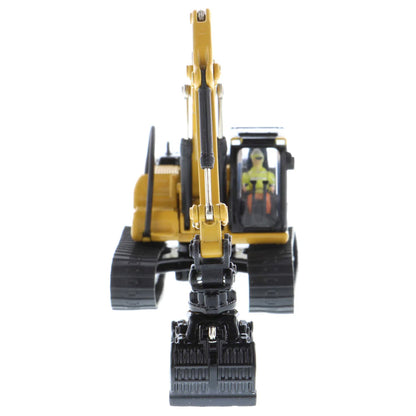 Model of a Caterpillar 320D L Hydraulic Excavator on a White Background